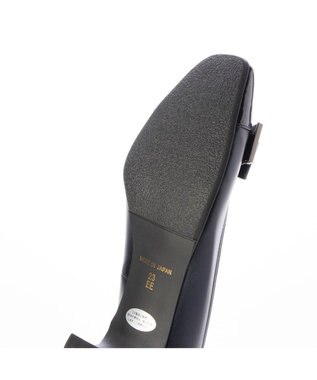 Riz raffinee <Riz raffinee>モチーフリボンパンプス ネイビーメタリック