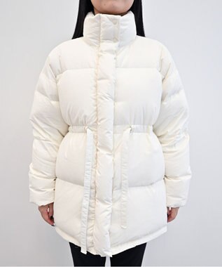 KWD 【日本製/高品質ダウン】MIDDLE DOWN JACKET ミドルダウンジャケット ホワイト