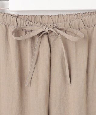 J.PRESS YORK STREET 【WOMEN】リラックスワイドパンツ ベージュ系