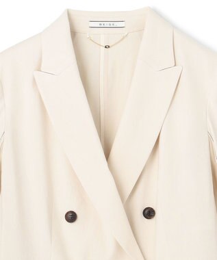 BEIGE， FOURAS / ジャケット Ecru x Bista