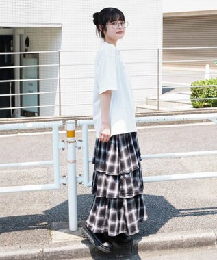 WEGO 【ユニセックス着用ITEM/MLサイズ展開】リラックスフィットヘンリーネックT（SS） ホワイト