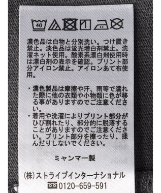 Green Parks ワンポイントカレッジロゴ裾ラウンドチュニック Dark Gray