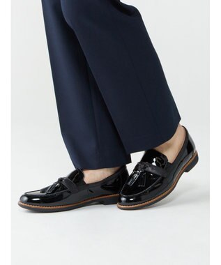 ASICS WALKING ペダラ WC056B 2E ヒール高2.0cm ブラック系