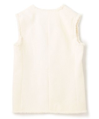 BEIGE， DAHLIA / ツイードジレ Ecru