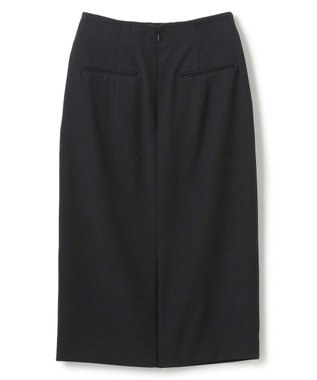 BEIGE， 【洗える】ALAINA / Iラインスカート Black