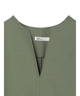 CRAFT STANDARD BOUTIQUE 【イージーケア】Ｖネックベスト Khaki