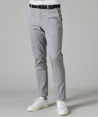 GOTAIRIKU ウエストアジャスター/折り目加工/吸汗速乾/洗える【ビジネス対応】クールマックスパンツ（24年モデル） ライトグレー系