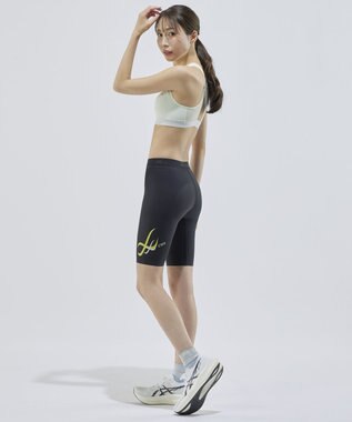 CW-X 【WOMEN】 CW-X 股関節サポート タイツ 【大谷翔平愛用モデル】 ハーフ ひざ上丈 5分丈 下半身の軸がブレにくい 骨盤サポート 球技・陸上 レディース HOY505 /ワコール ブラックスペシャル