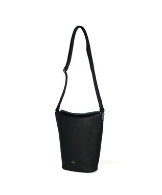 PELLE BORSA 縦型フラップショルダー Reinette レネット 4791 ブラック