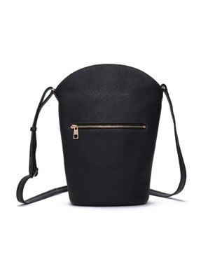 PELLE BORSA 縦型フラップショルダー Reinette レネット 4791 ブラック