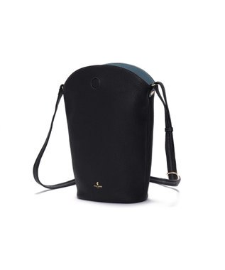 PELLE BORSA 縦型フラップショルダー Reinette レネット 4791 ブラック