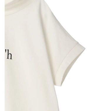 Green Parks フレンチスリーブ抜け襟カットプルオーバー Off White