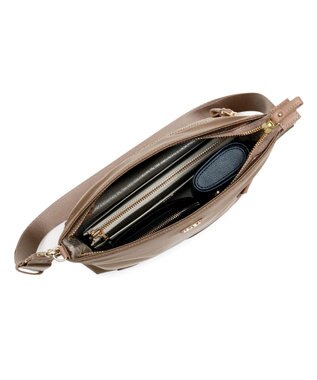 IBIZA アニマーダ　ナイロン　ショルダーバッグ（ネコ） モカ