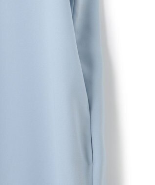 ICB 【接触冷感・UVケア・速乾・洗える】FluidBackSatin ワンピース ライトブルー系