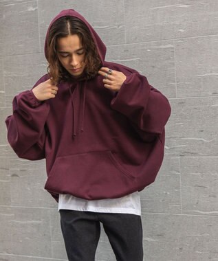 WEGO スーパーBIGバルーンパーカー ワイン