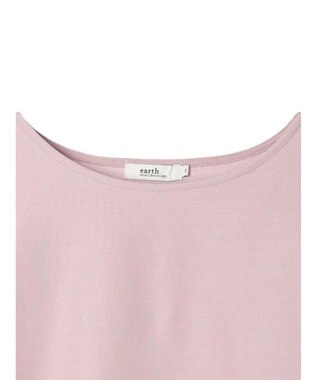 earth music&ecology リボンスリーブプルオーバー Pink