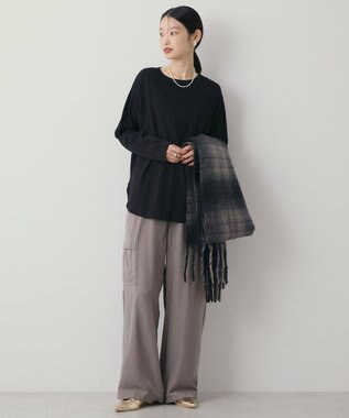 AMERICAN HOLIC アソートラウンドカットプルオーバー Black