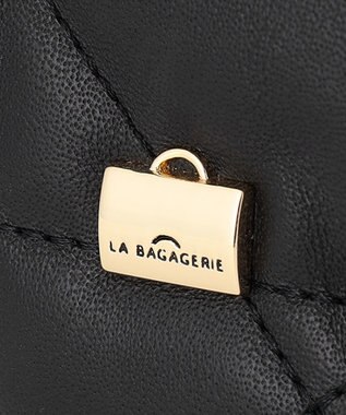 LA BAGAGERIE シープキルティング　2WAYショルダー ブラック