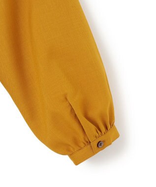 J.PRESS YORK STREET 【WOMEN】バックプリーツ ワンピース イエロー系