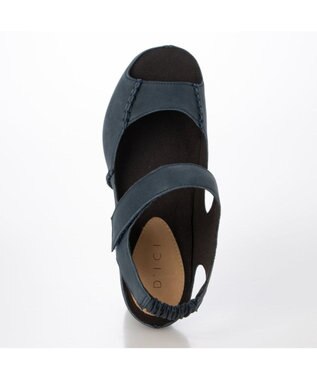 MODE ET JACOMO <D'ICI>アジャスタブルインヒールサンダル ブルー