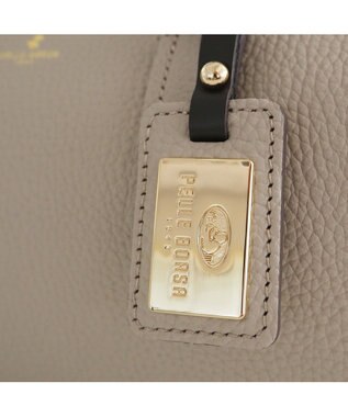 PELLE BORSA 2way ボストンバッグ Reinette レネット 4702 グレージュ