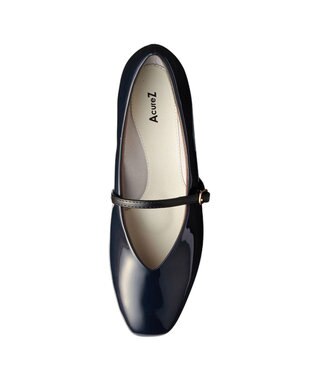 AcureZ メリージェーンパンプス「母趾にやさしい美パンプス」 ネイビー