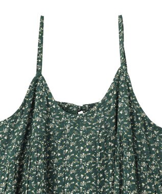Green Parks レーヨンクレープキャミワンピース Green