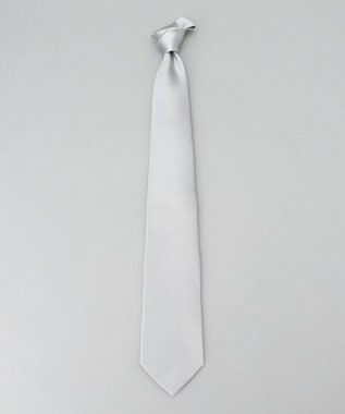 GOTAIRIKU 【WEAR BLACK】フォーマル用_サテン無地 ネクタイ アイボリー系