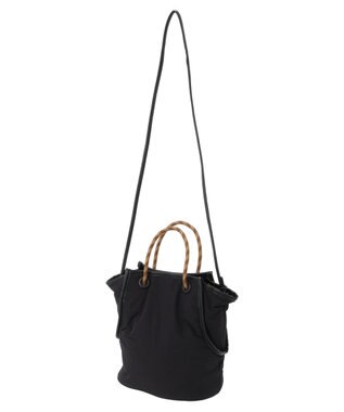 Green Parks ・Ｃｕーｓｈｕｔ　ロープボンディング２ＷＡＹトート Black