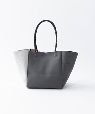TRICOTE 【リニューアル・軽くて丈夫・A4サイズ対応】サイドメッシュトートバッグ 95GRAY