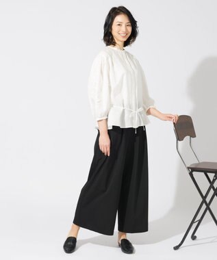 ONWARD Reuse Park 【自由区】パンツ春夏 ブラック