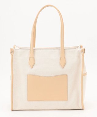 Y'SACCS バインダーキャンバスA4トートバッグ ナチュラル