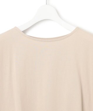 J.PRESS YORK STREET 【WOMEN】【SMOOTH JERSEY】バックシャーリング プルオーバー ベージュ系