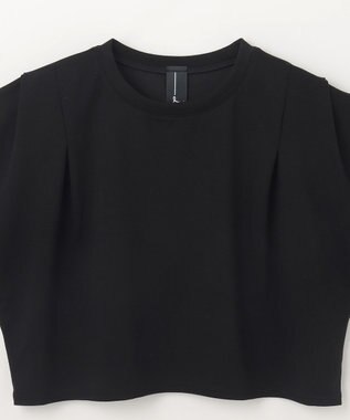 GRACE CONTINENTAL タックショートトップ ブラック