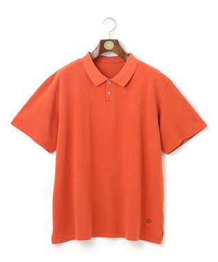 J.PRESS MEN 【KING SIZE】【WEB限定】カノコポロシャツ オレンジ系