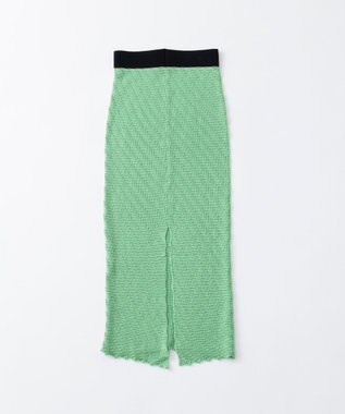 TRICOTE ジグザグスカート 42GREEN