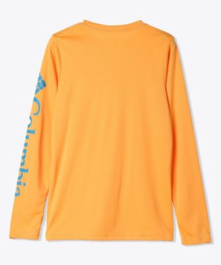 Columbia Columbia/ 【KIDS】ターミナルタックルロングスリーブTシャツ /コロンビア Summer Orange、 Blue Echo Logo