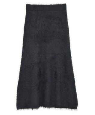 Green Parks ・Ｐｅｔｉｔ　Ｆｌｅｕｒ　シャギーマーメイドスカート Black