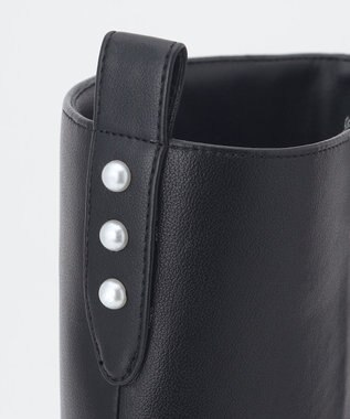 組曲 レディコンシャスロングブーツ ブラック系