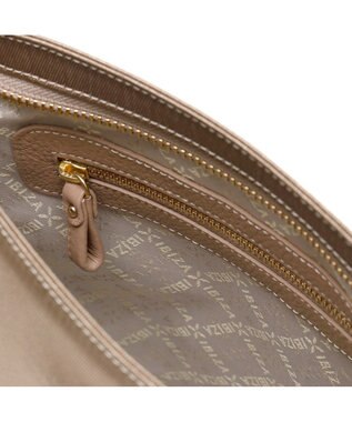 IBIZA アニマーダ　ナイロン　ショルダーバッグ（ネコ） モカ