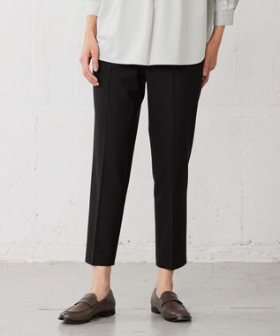  【洗える】2way thermoサキソニー テーパード パンツ