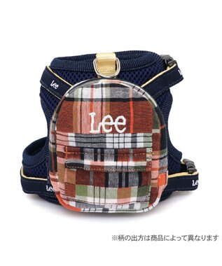 PET PARADISE Lee ポケットハーネス 《チェック柄》 ＳＳ～Ｓ 小型犬 オレンジ