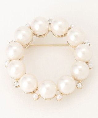 TOCCA PEARL BIJOUX SET BROOCHNECKLACE 3WAYブローチネックレス ゴールド系