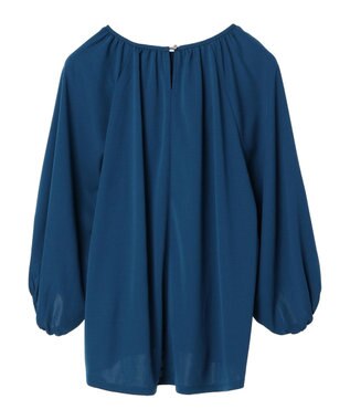 earth music&ecology パフスリーブカットソー Dark Blue