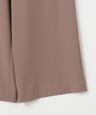 ANY SIS 【洗える】イージードロスト ワイドパンツ モカ