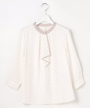 ANY SIS L ボウタイツイル ブラウス