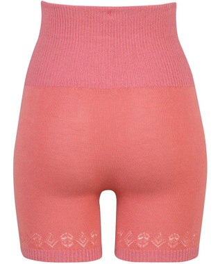 Wing ハラマキ付きあったかオーバーパンツ 薄手 軽いはきごこち 動きやすい 3分丈 秋 冬 ER0883 ウイング／ワコール ストロベリー