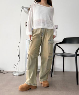 WEGO ベルトデザインサボ キャメル