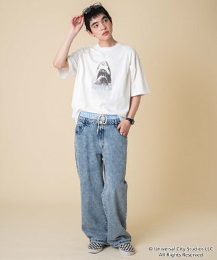 WEGO 【新柄追加/JAWS/ユニセックス着用ITEM/SMLサイズ展開】JAWSグラフィックT（S） 柄3