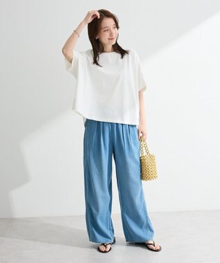 Green Parks 【適ON】遮熱ドルマンカットプルオーバー Off White